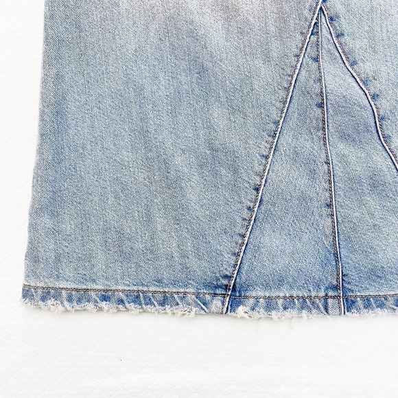 Marc by Marc Jacobs Icon Skirt Denim Jean Pencil Skirt SZ28 - Picture 2 of 7